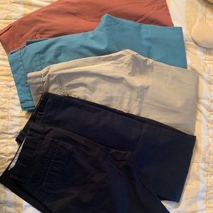 5 pairs of GAP Khakis, Mens, size 32x34.